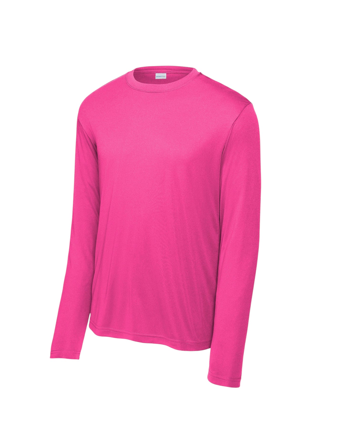 PERFORMANCE AGENCY RAID LONGLSEEVE T-SHIRT ST350LS-NEON PINK