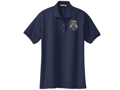 WOMEN'S DHS FPS BADGE PORT AUTHORITY POLO - L500