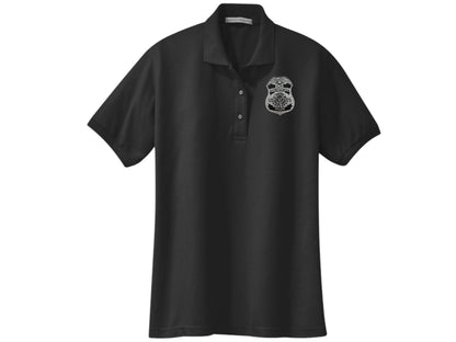WOMEN'S DHS FPS BADGE PORT AUTHORITY POLO - L500