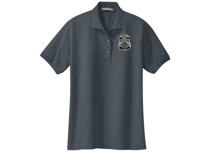 WOMEN'S DHS FPS BADGE PORT AUTHORITY POLO - L500