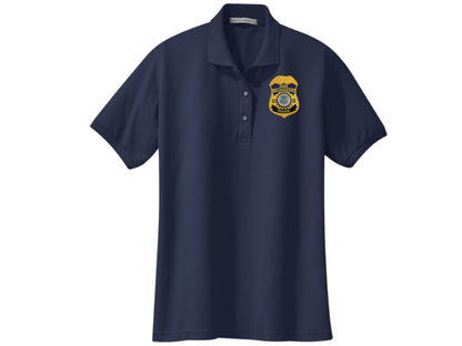 WOMEN'S DHS FPS BADGE PORT AUTHORITY POLO - L500