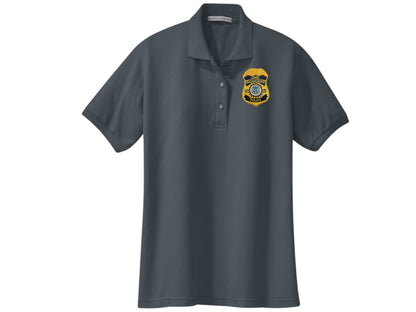 WOMEN'S DHS FPS BADGE PORT AUTHORITY POLO - L500