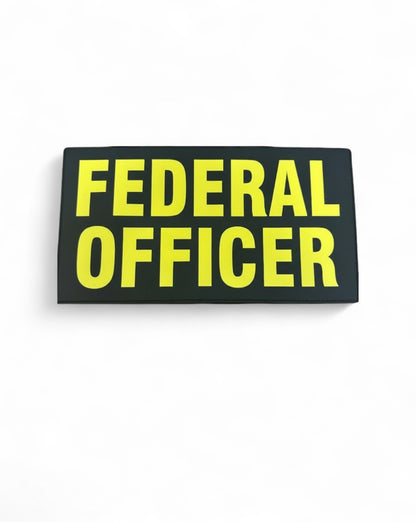 PVC FEDERAL OFFICER 9"X5"