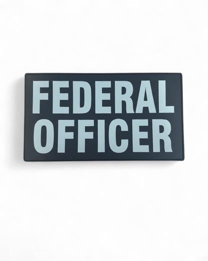 PVC FEDERAL OFFICER 9"X5"