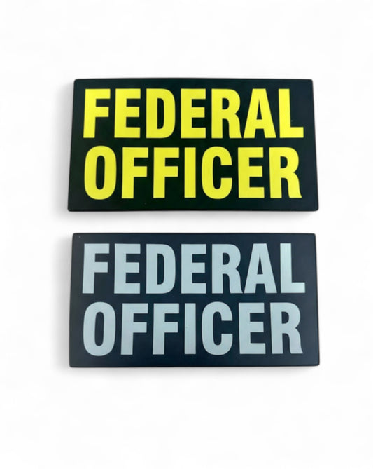 PVC FEDERAL OFFICER 9"X5"