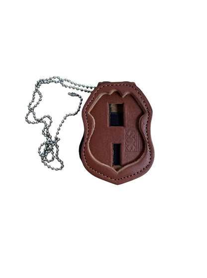 ATF BELT BADGE CLIP - BROWN