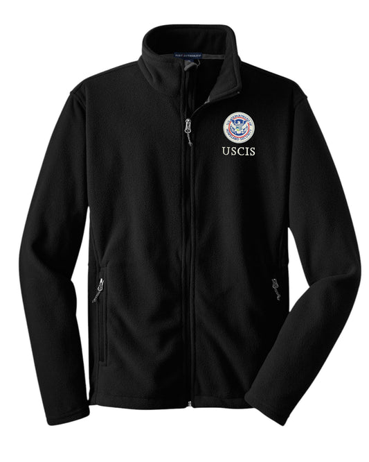 MEN'S USCIS FLEECE JACKET-F217 CLEARANCE