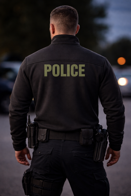 POLICE BACKPRINT 5.11 JOB SHIRT 1/4 ZIP 2.0