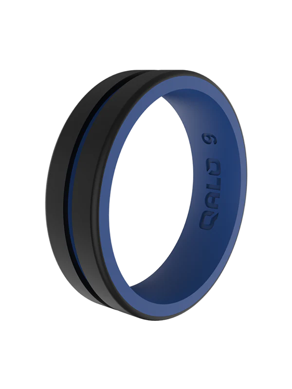 QALO WOMEN'S FOLDS OF HONOR POLICE STRATA RING