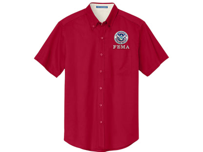 MEN'S FEMA BUTTON UP DRESS SHIRT-S508