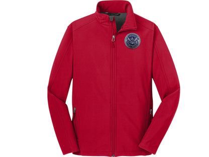 MEN'S SOFT SHELL JACKET DHS SEAL EMBROIDERED