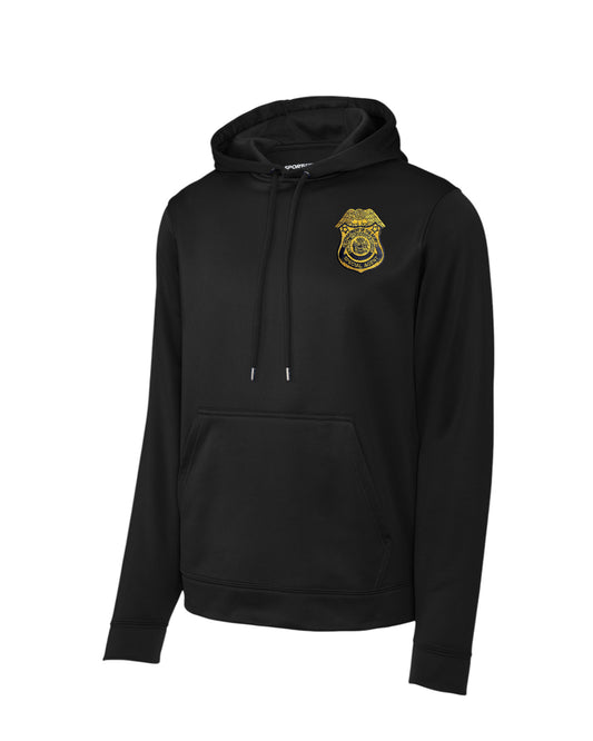 ARMY CID SPECIAL AGENT EMBROIDERED WICKING HOODED PULLOVER F244