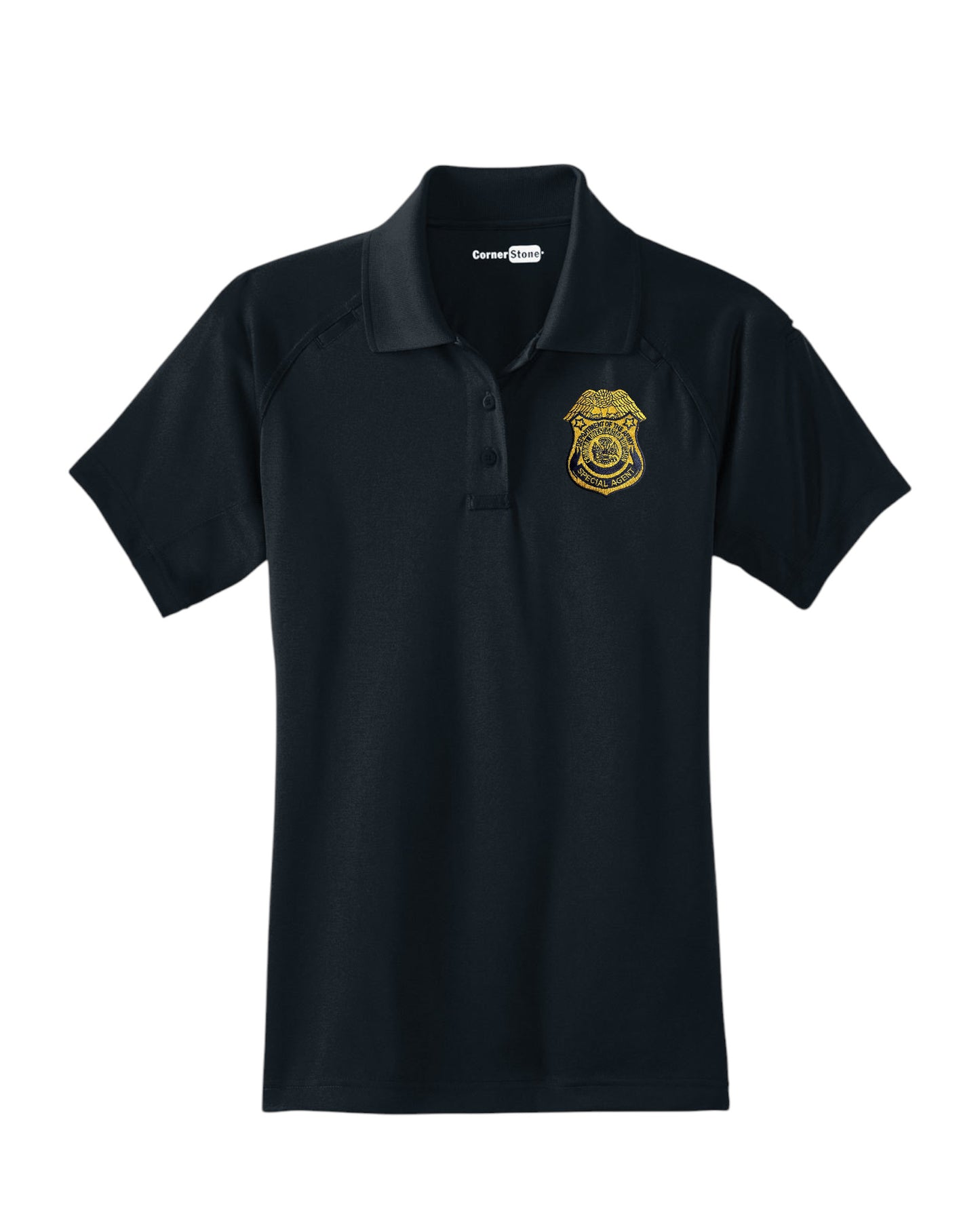 WOMEN'S ARMY CID SPECIAL AGENT EMBROIDERED TACTICAL POLO-CS411