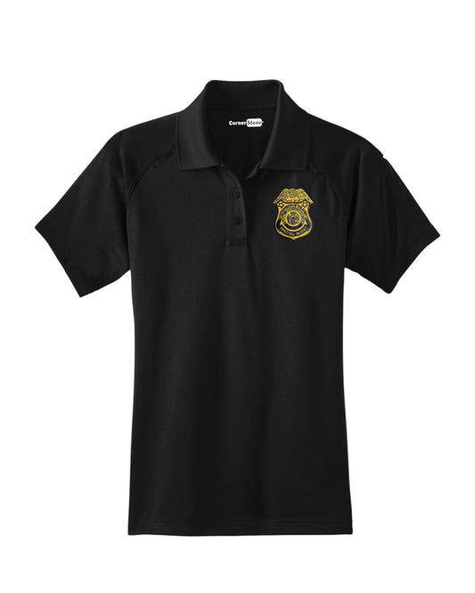 WOMEN'S ARMY CID SPECIAL AGENT EMBROIDERED TACTICAL POLO-CS411