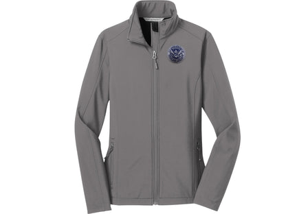 WOMEN'S SOFT SHELL JACKET DHS SEAL EMBROIDERED