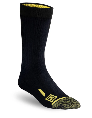 FIRST TACTICAL COTTON DUTY 9" SOCKS- 3PK