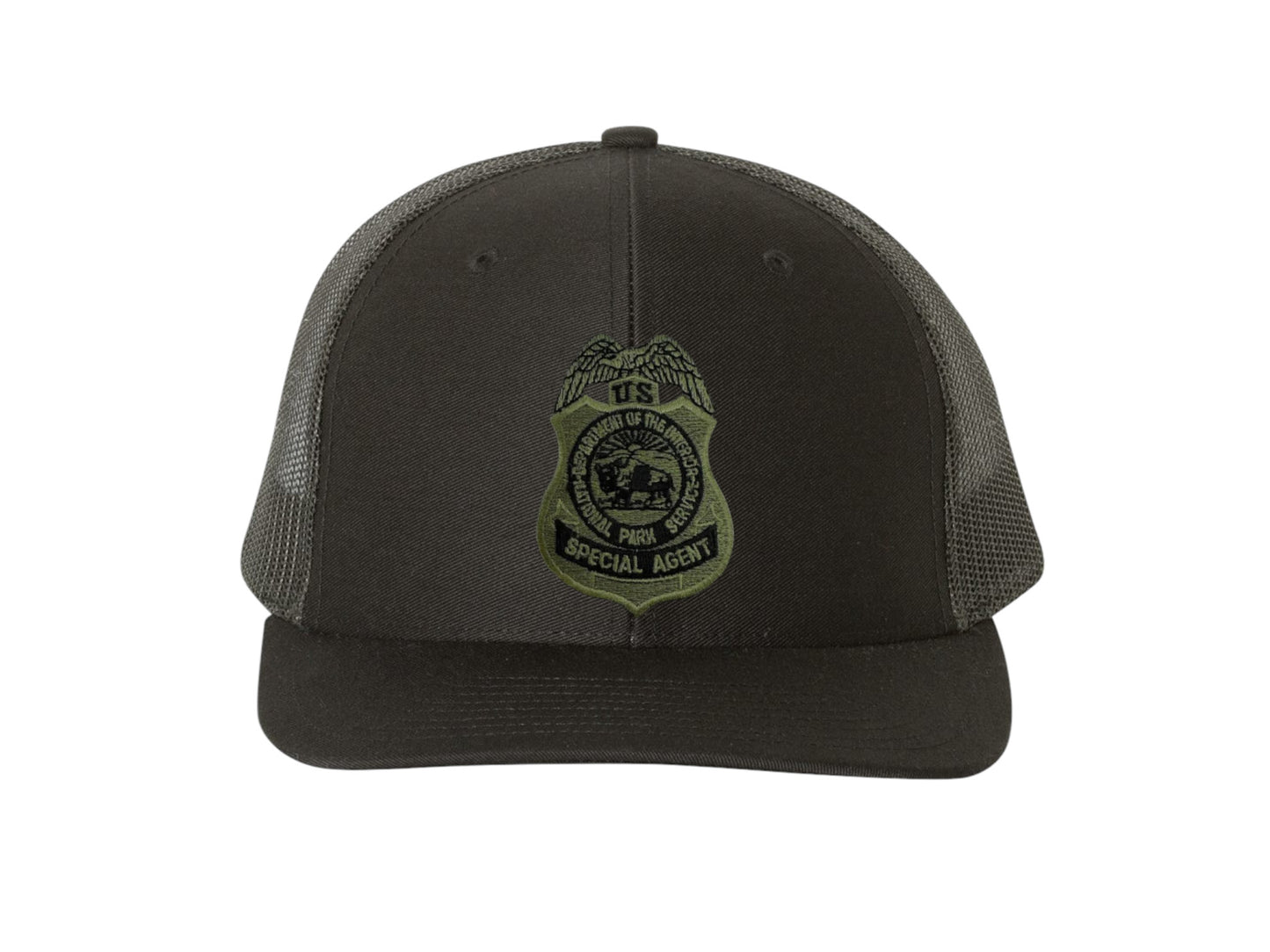 NPS BADGE ON RICHARDSON HAT