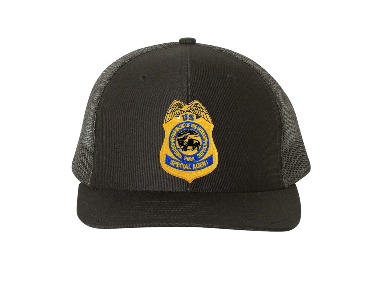 NPS BADGE ON RICHARDSON HAT