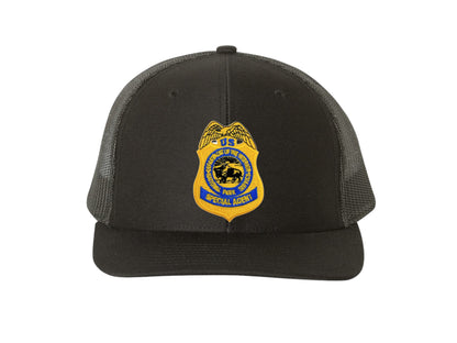 NPS BADGE ON RICHARDSON HAT