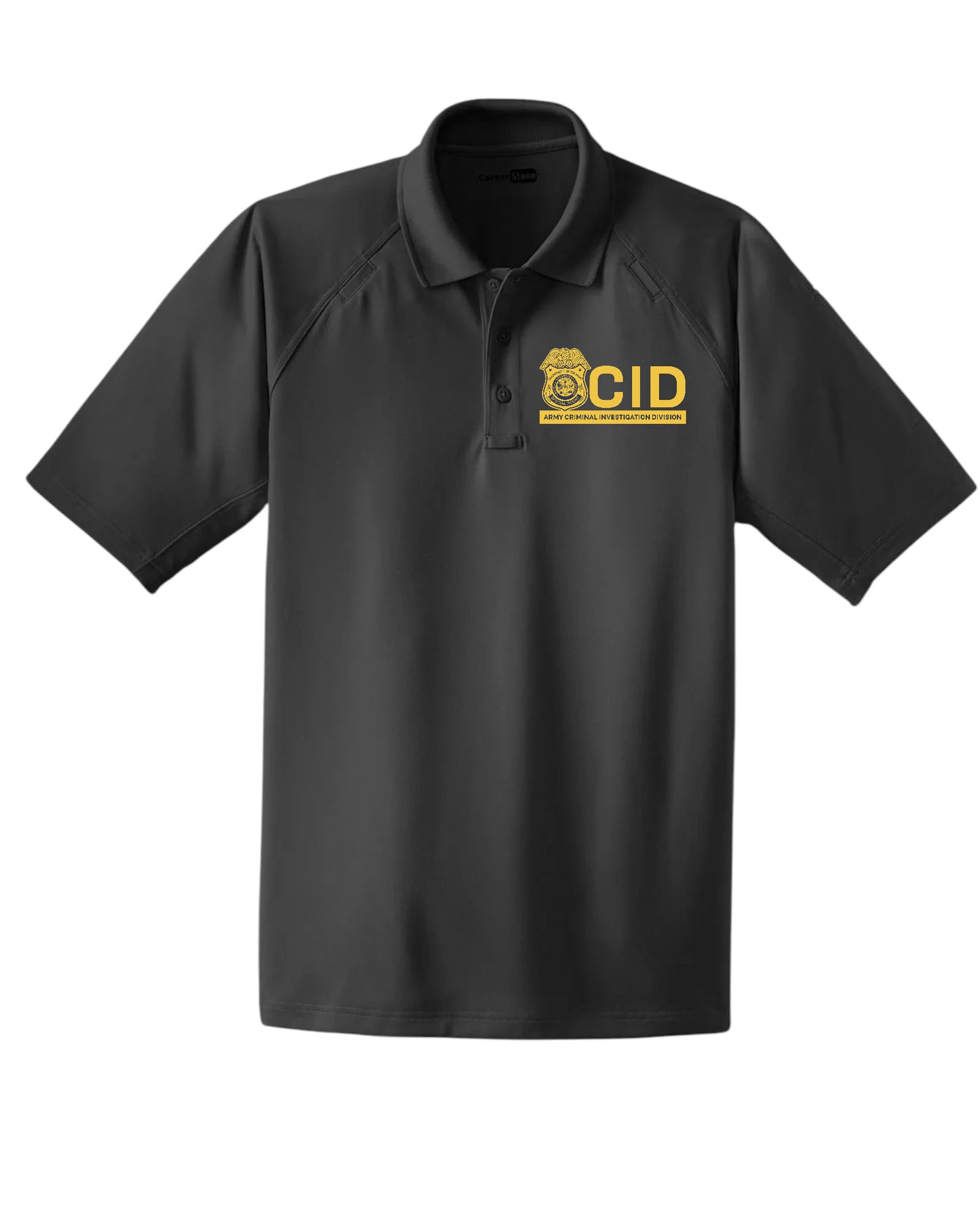 MEN'S ARMY CID SPECIAL AGENT PRINTED TACTICAL POLO -CS410