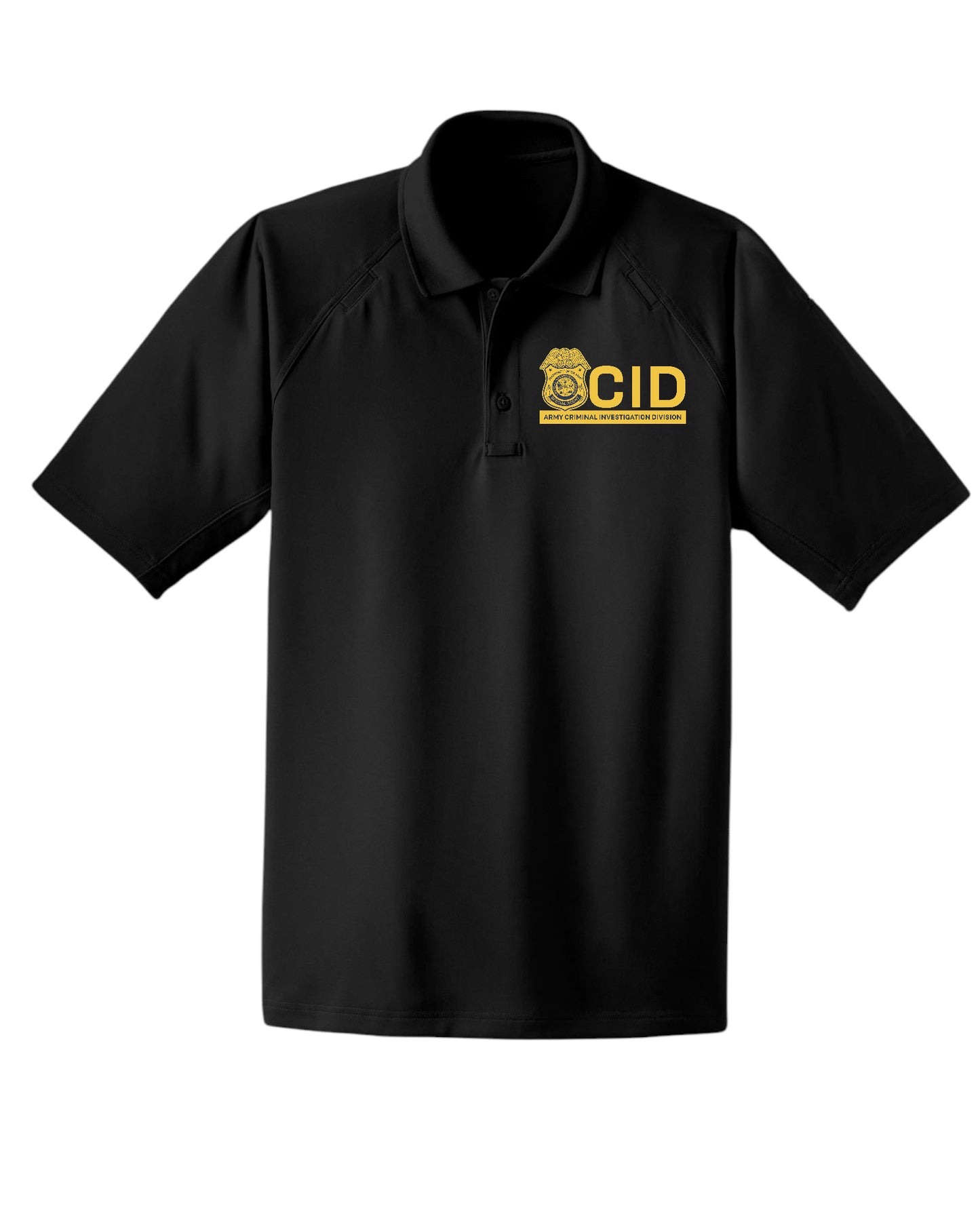 MEN'S ARMY CID SPECIAL AGENT PRINTED TACTICAL POLO -CS410