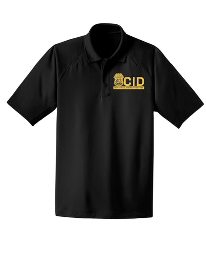 MEN'S ARMY CID SPECIAL AGENT PRINTED TACTICAL POLO -CS410