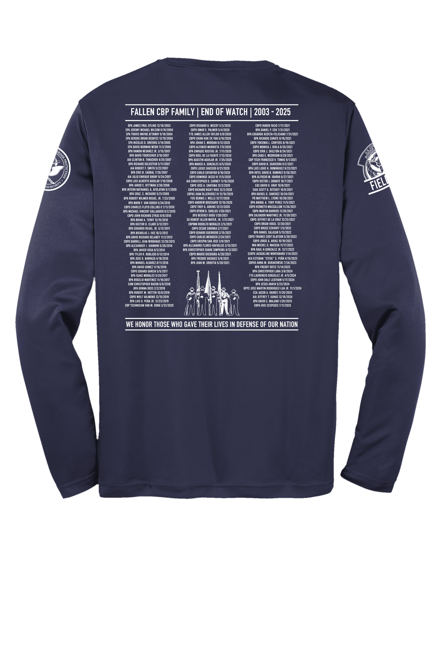 CBP OFO POLICE WEEK SHIRT 2026
