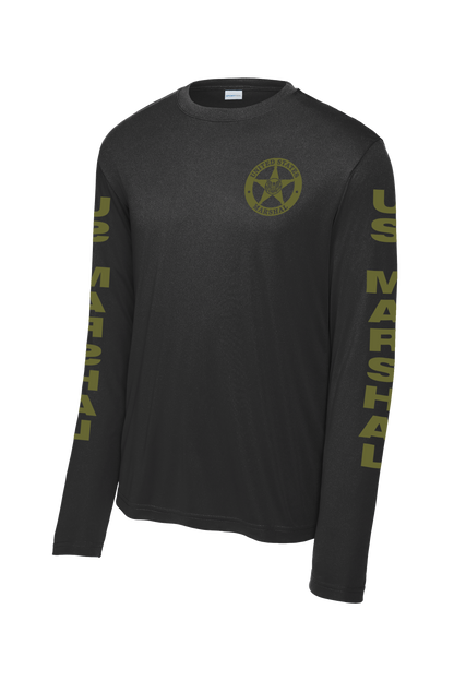USMS MOISTURE WICKING CUSTOM RAID LONGSLEEVE SHIRT-ST350LS