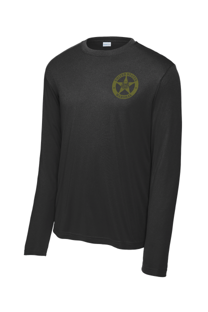 USMS MOISTURE WICKING CUSTOM RAID LONGSLEEVE SHIRT-ST350LS