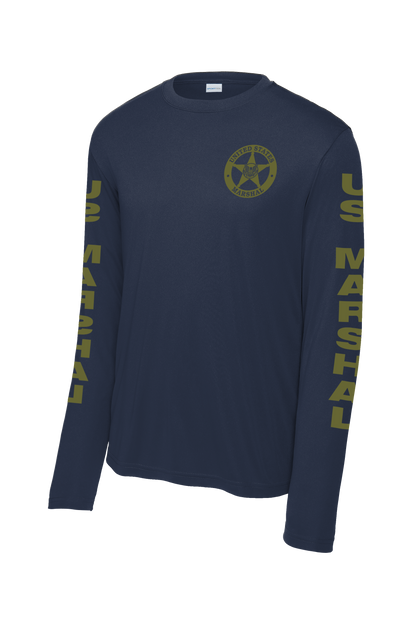 USMS MOISTURE WICKING CUSTOM RAID LONGSLEEVE SHIRT-ST350LS