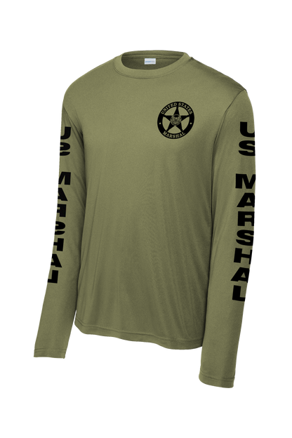 USMS MOISTURE WICKING CUSTOM RAID LONGSLEEVE SHIRT-ST350LS
