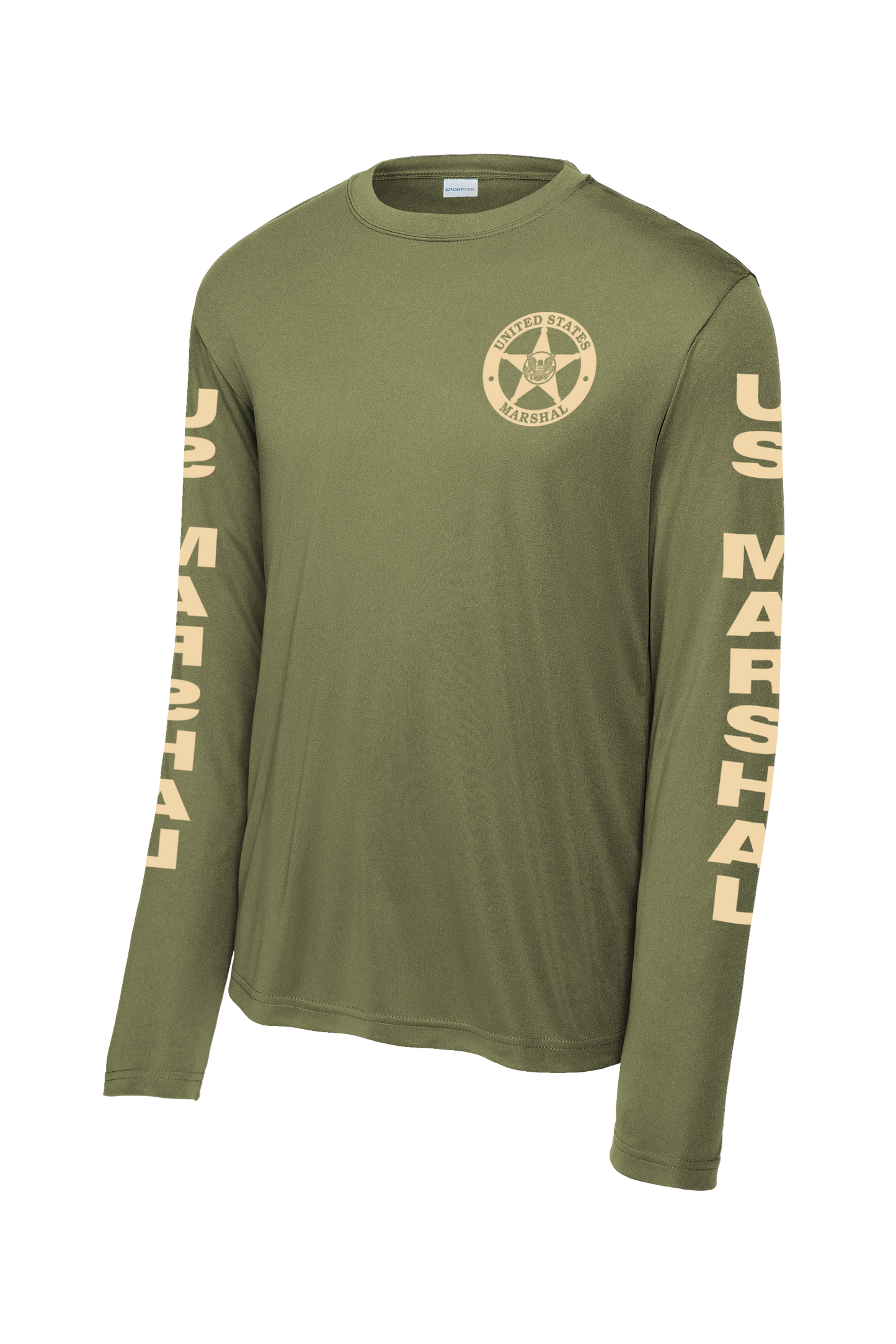 USMS MOISTURE WICKING CUSTOM RAID LONGSLEEVE SHIRT-ST350LS