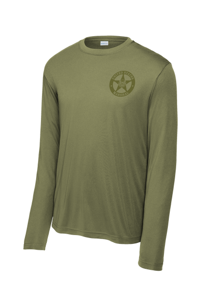USMS MOISTURE WICKING CUSTOM RAID LONGSLEEVE SHIRT-ST350LS