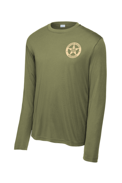 USMS MOISTURE WICKING CUSTOM RAID LONGSLEEVE SHIRT-ST350LS