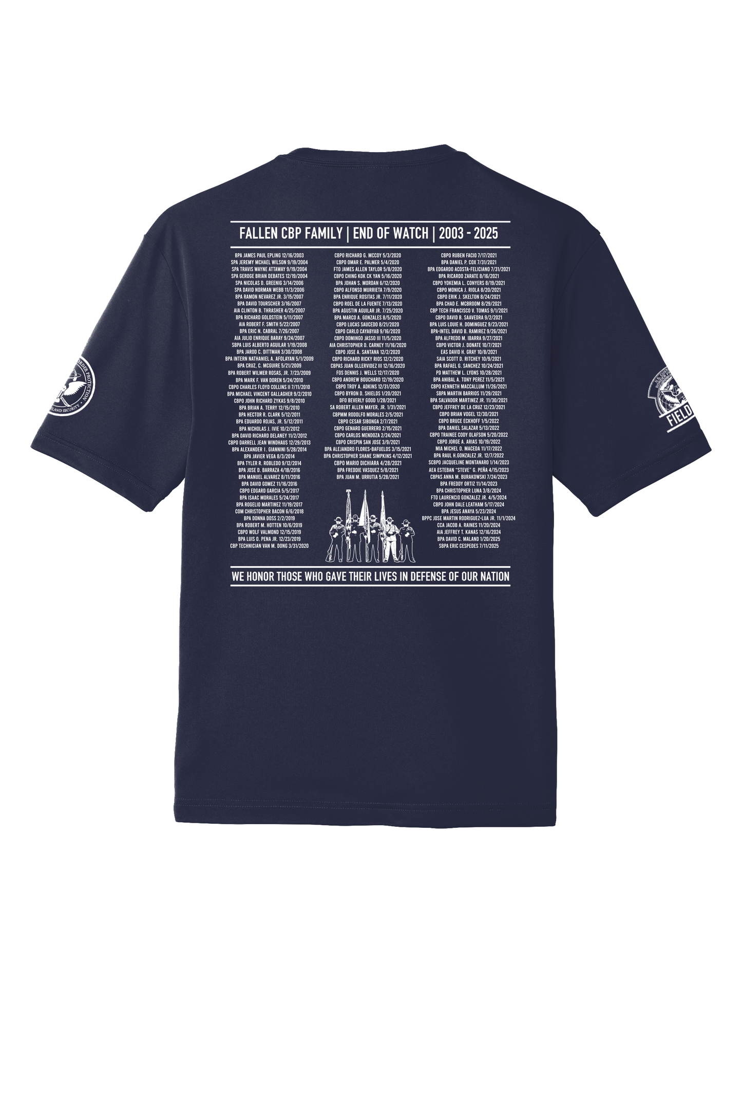 CBP OFO POLICE WEEK SHIRT 2026