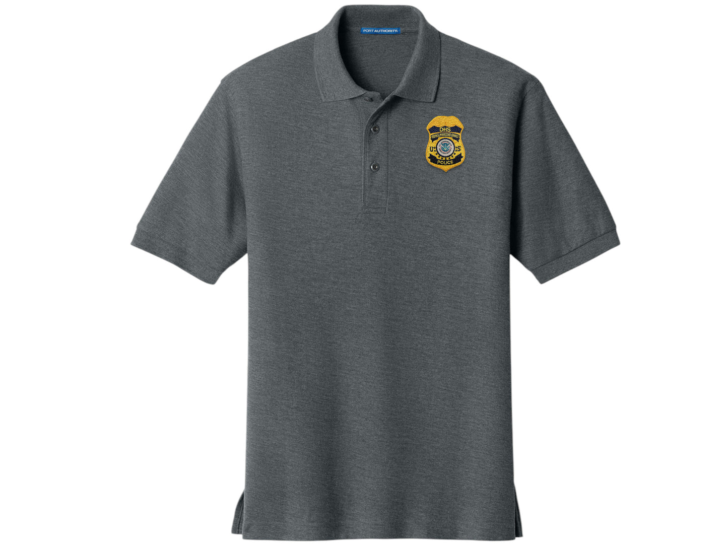MEN'S DHS FPS BADGE PORT AUTHORITY POLO - K500