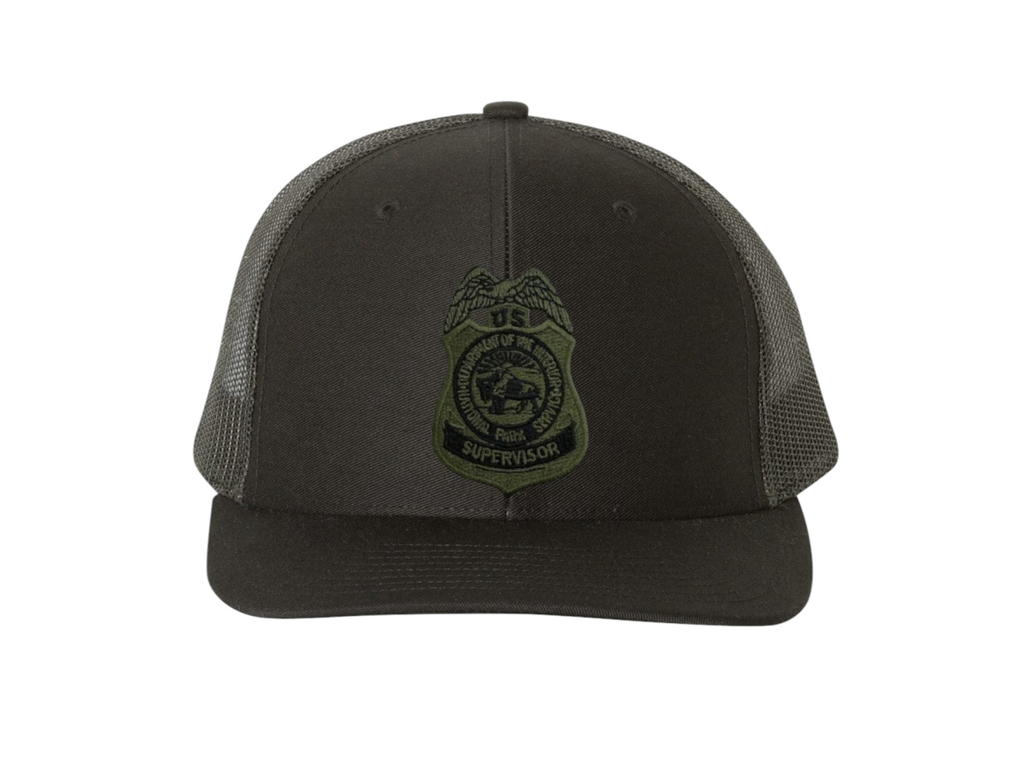 NPS BADGE ON RICHARDSON HAT