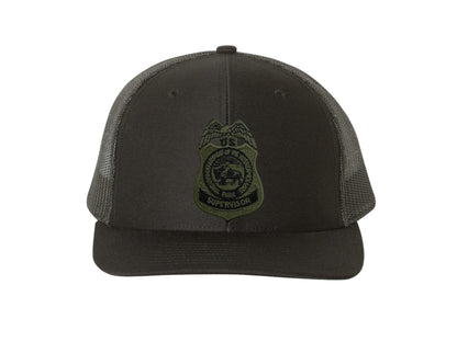 NPS BADGE ON RICHARDSON HAT