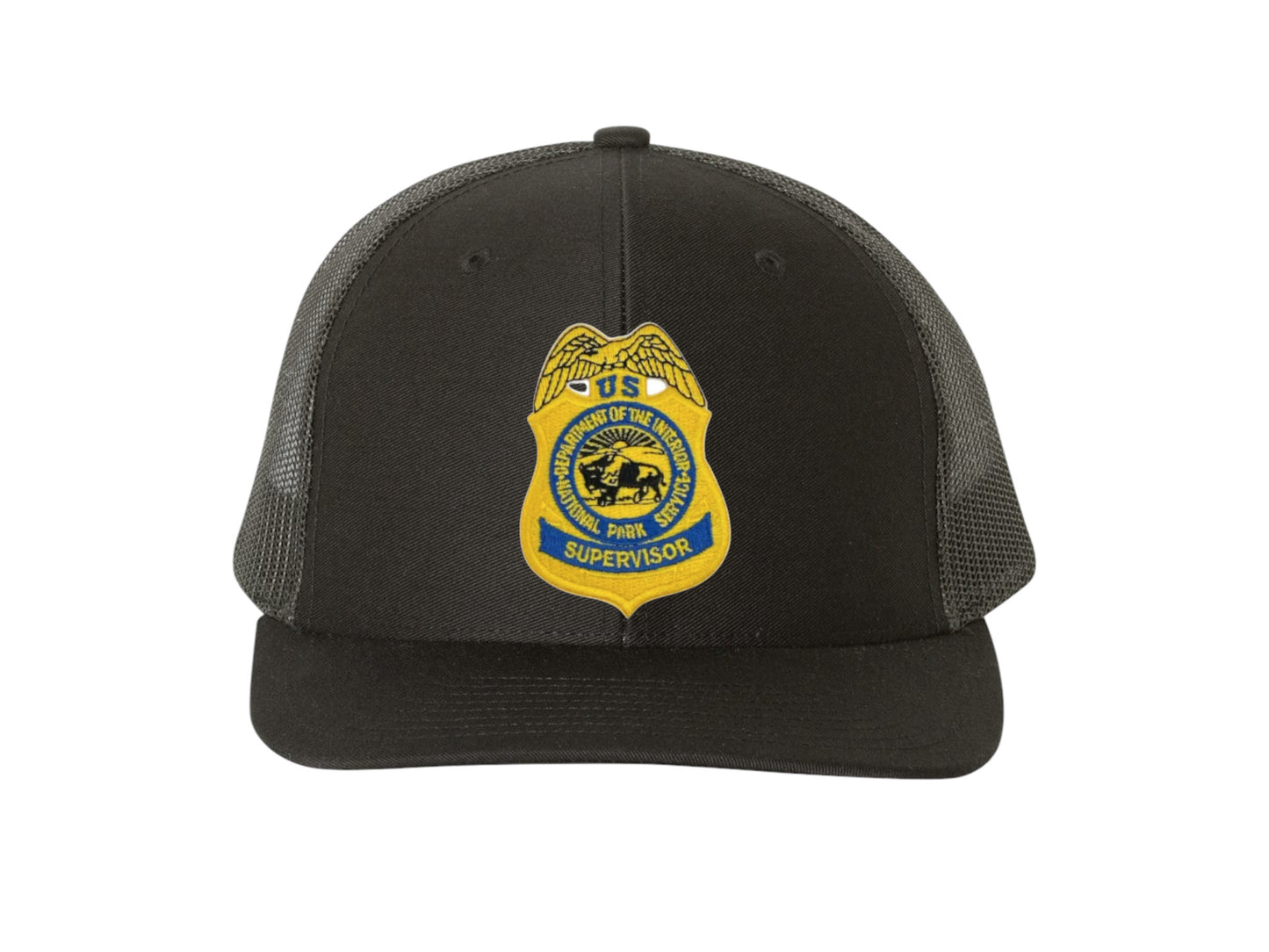 NPS BADGE ON RICHARDSON HAT