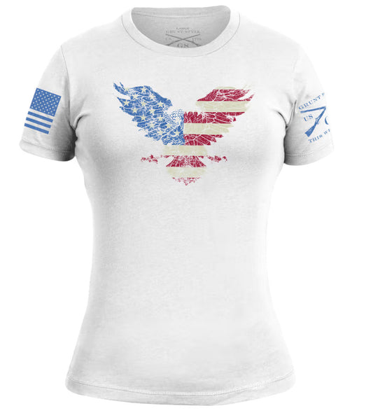 GRUNT STYLE LADIES FREAGLE T-SHIRT