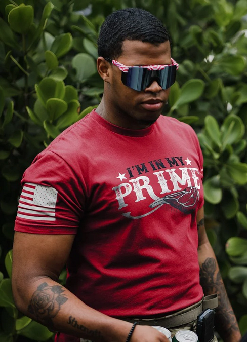 GRUNT STYLE IN MY PRIME T-SHIRT -RED