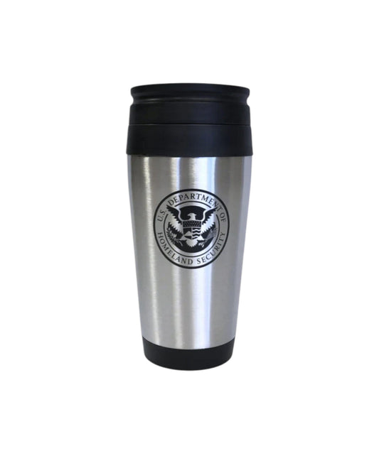 DHS STAINLESS STEEL TRAVEL MUG