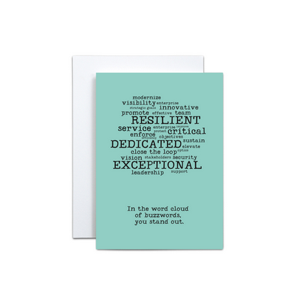 RESILIENT DEDICATED EXCEPTIONAL Card