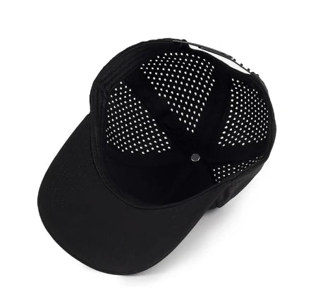 SCS BRAND PERFORATED MESH HAT W/ INTERCHANGEABLE ICE OFFICER BADGE PVC PATCH