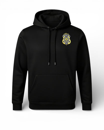 DCIS S/A BADGE WICKING HOODED SWEATSHIRT-F244 CLEARANCE