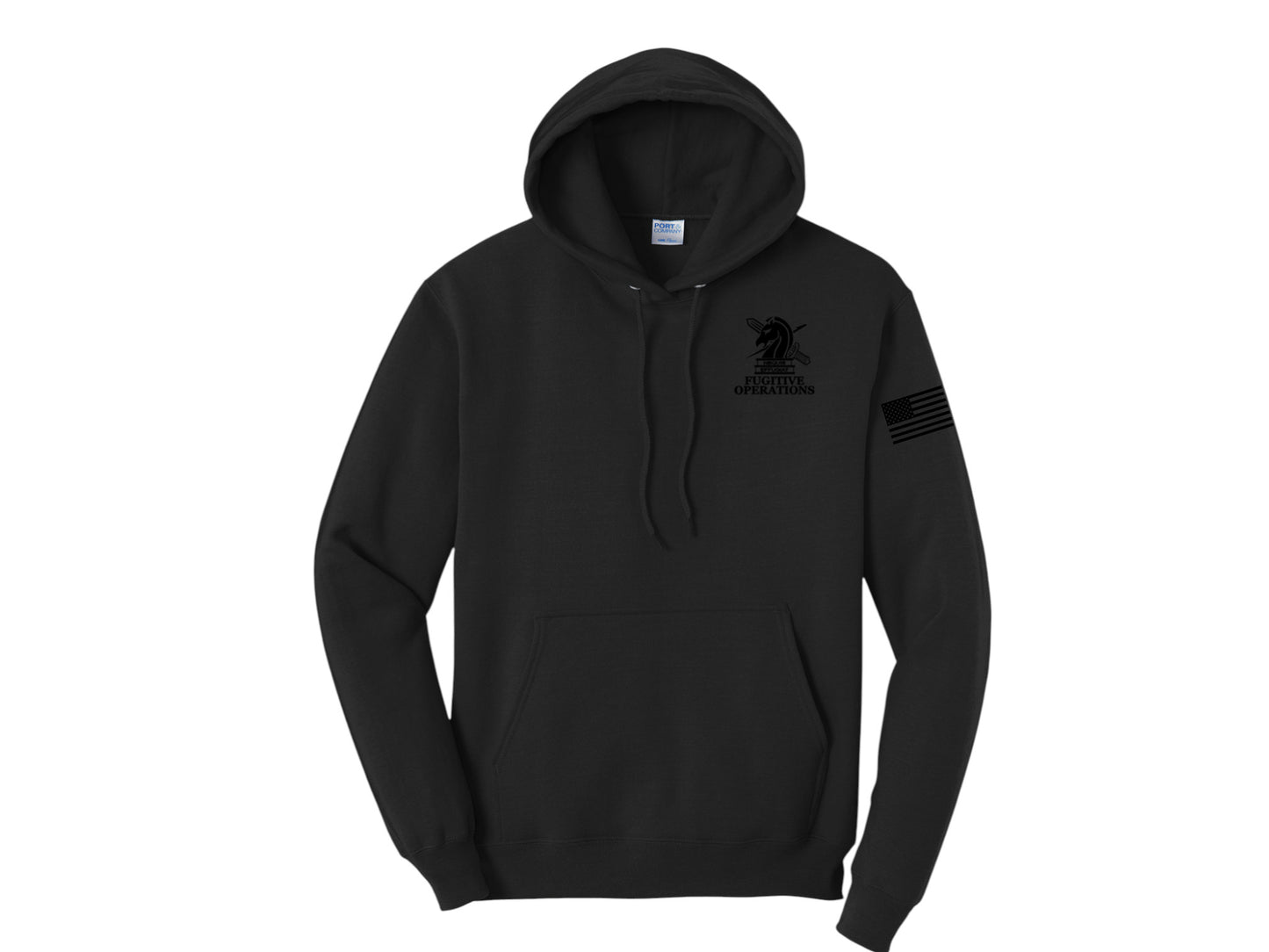 PRINTED ICE FUGITIVE OPS HOODED SWEATSHIRT 50/50 FLEECE PC78H