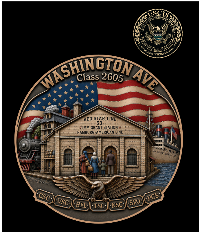 USCIS 2605 SHIRTS-BLACK