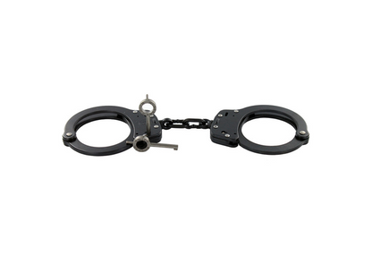 SMITH & WESSON (BLUED) BLACK HANDCUFFS MODEL 100-1B