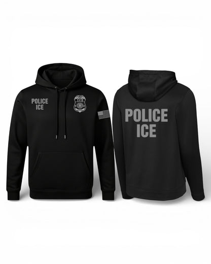 POLICE ICE WICKING HOODIE-F244