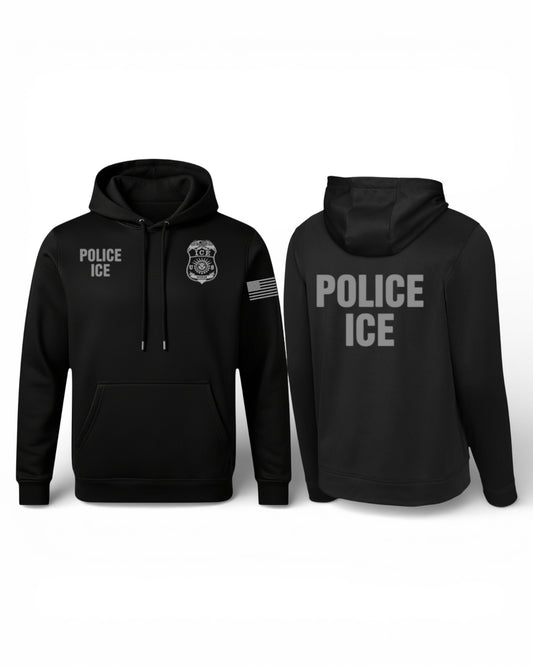 POLICE ICE WICKING HOODIE-F244